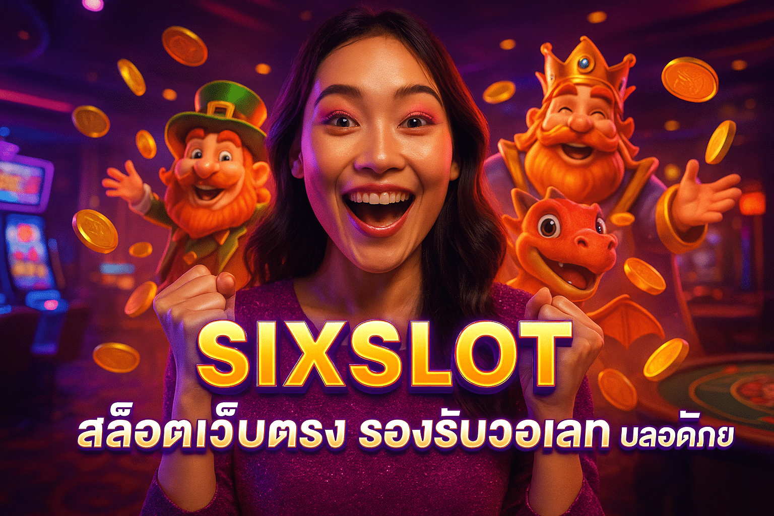SIXSLOT สล็อตเว็บตรง รองรับวอเลท ปลอดภัย