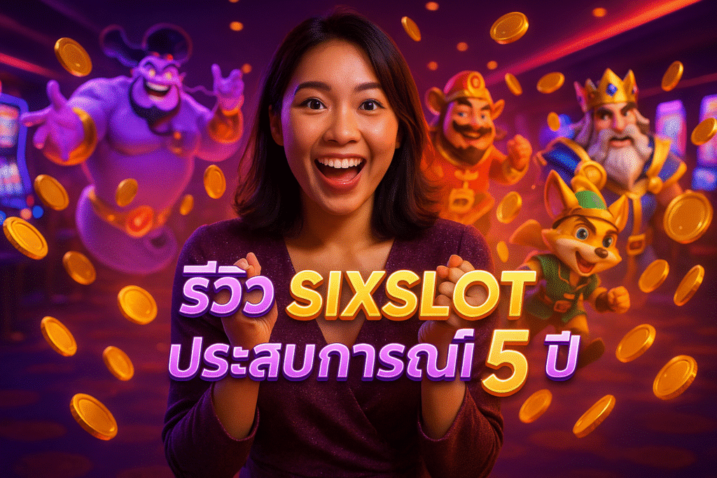 รีวิว SIXSLOT ประสบการณ์ 5 ปี