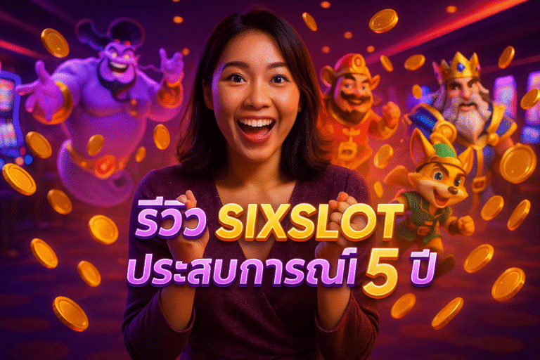 รีวิว SIXSLOT ประสบการณ์ 5 ปี