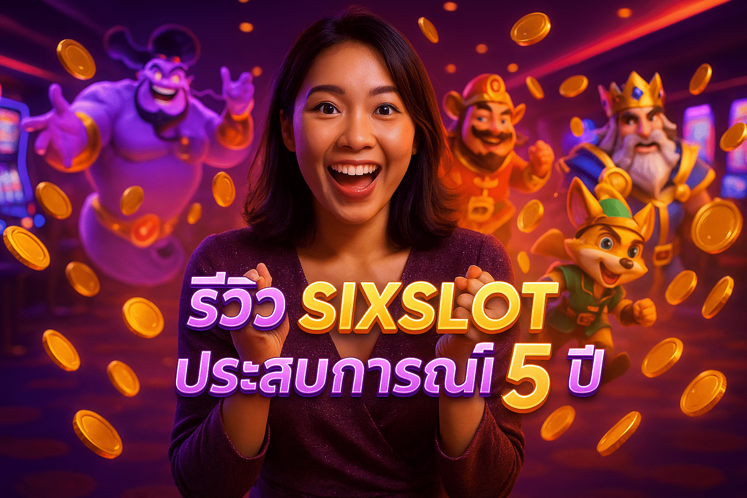 รีวิว SIXSLOT ประสบการณ์ 5 ปี