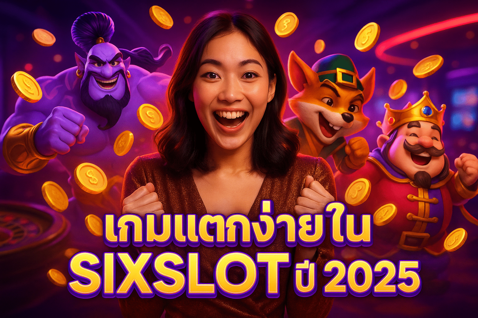 เกมแตกง่ายใน SIXSLOT ปี 2025