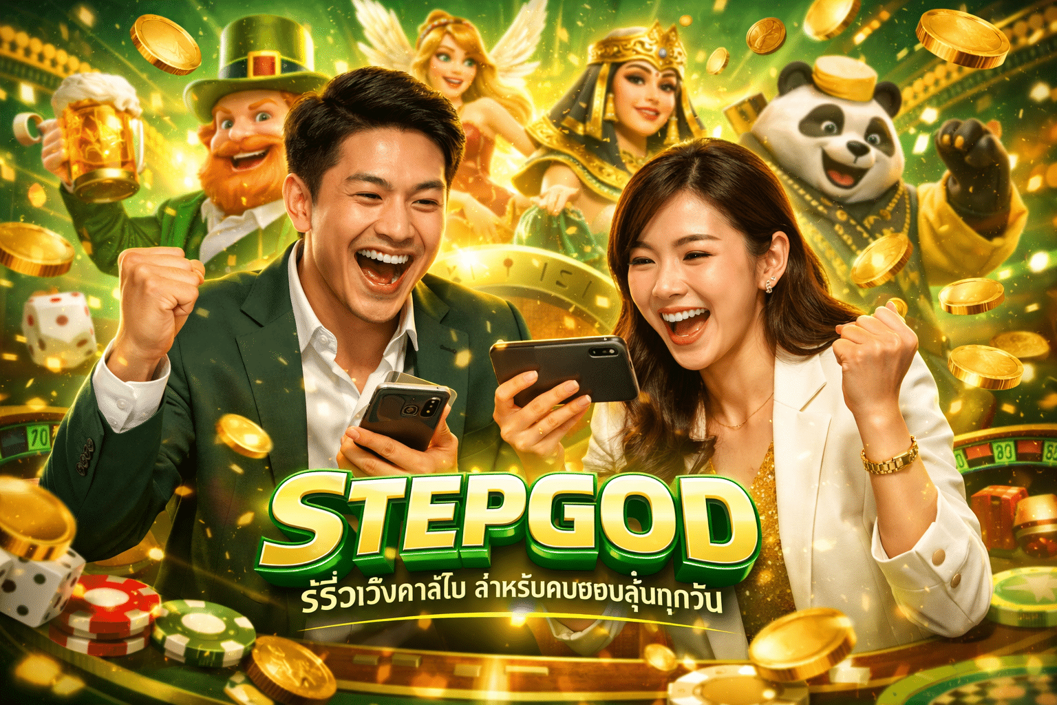 STEPGOD รีวิวเว็บคาสิโน สำหรับคนชอบลุ้นทุกวัน