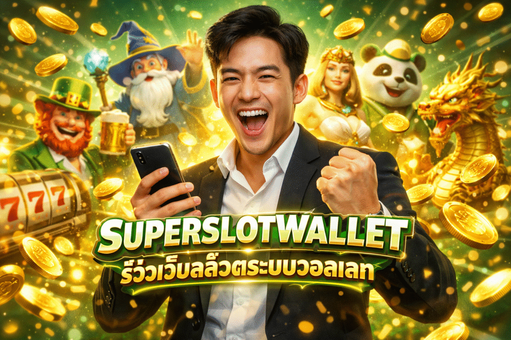 SUPERSLOTWALLET รีวิวเว็บสล็อตระบบวอลเลท