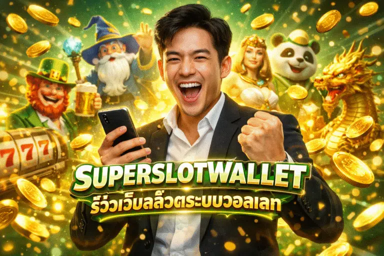 SUPERSLOTWALLET รีวิวเว็บสล็อตระบบวอลเลท