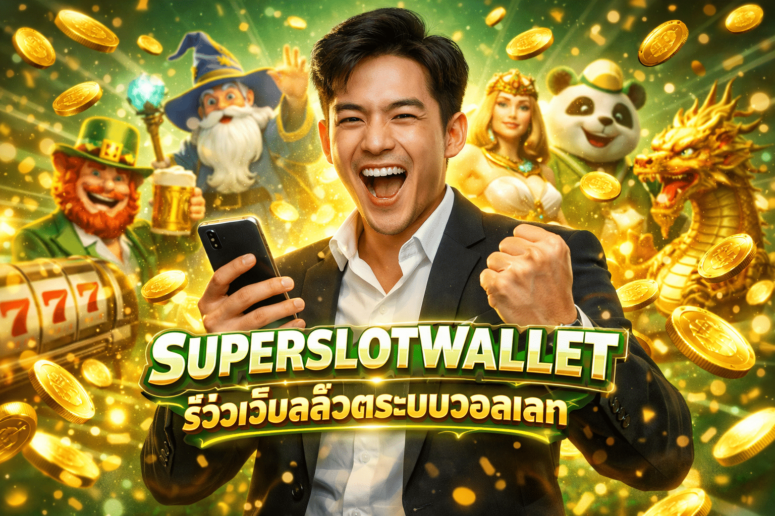 SUPERSLOTWALLET รีวิวเว็บสล็อตระบบวอลเลท