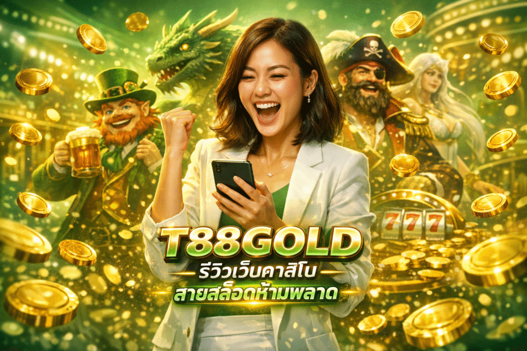 T88GOLD รีวิวเว็บคาสิโน สายสล็อตห้ามพลาด